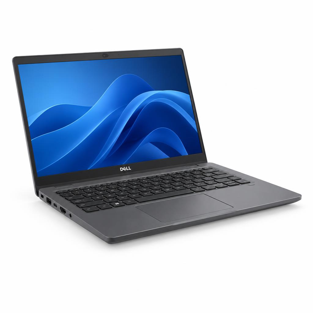 Dell 12th generation business laptop on a white background