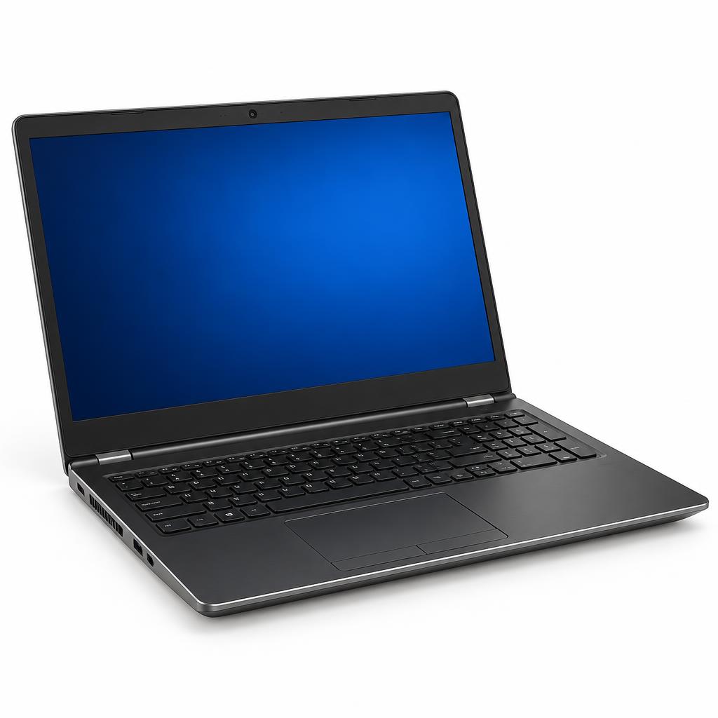Premium black business laptop representing Core i7 sixth generation models