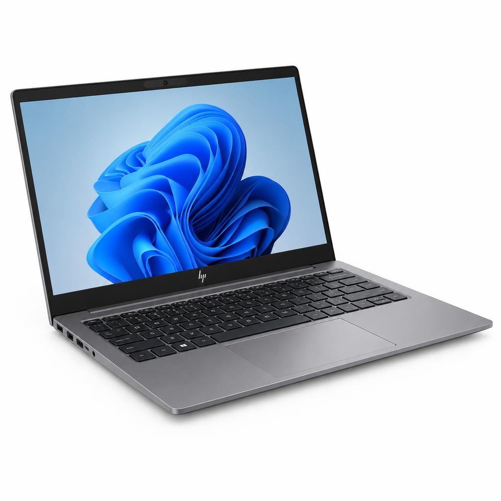 HP 14th generation business laptop on a white background