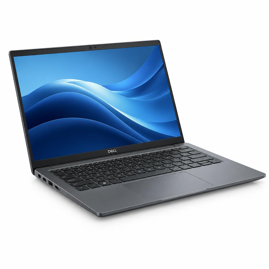 Dell Core Ultra series business laptop on a white background