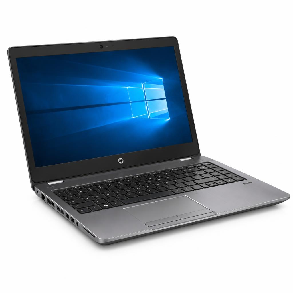 HP 8th generation business laptop on a white background
