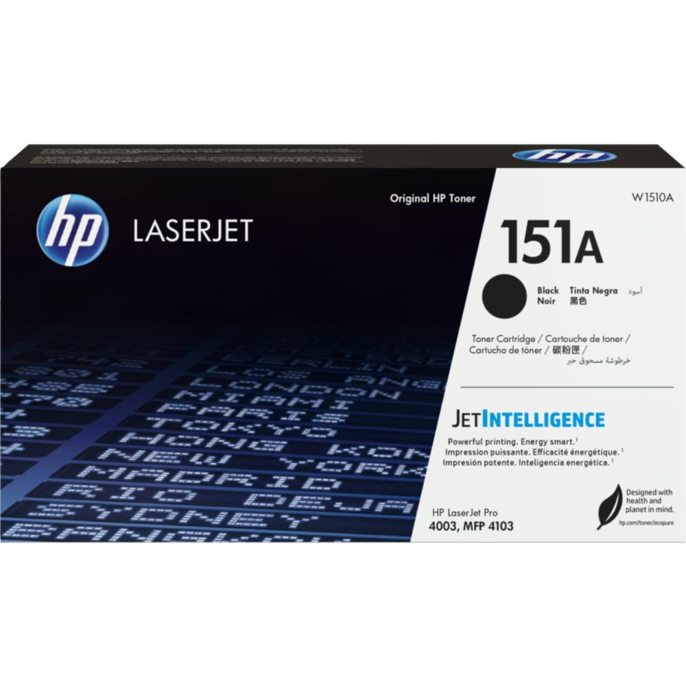 HP Original LaserJet 151A W1510A black toner cartridge box