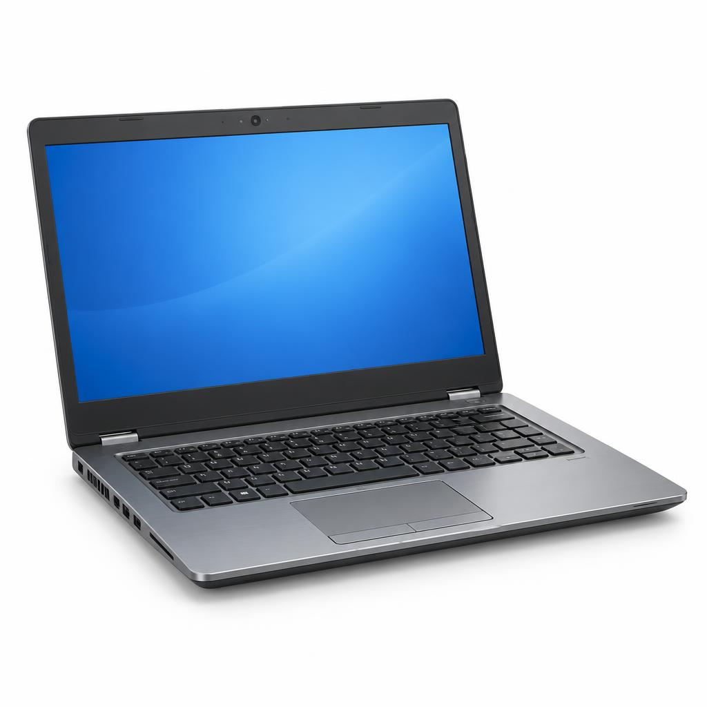 Silver business laptop representing Core i5 sixth and seventh generation models